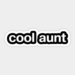 cool aunt Sticker